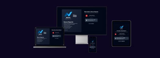 Captura de pantalla de Reportes Nexus - Sistema de Digitalización